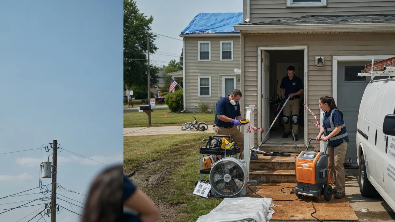 Water Damage Repair in Bristol, IN near me